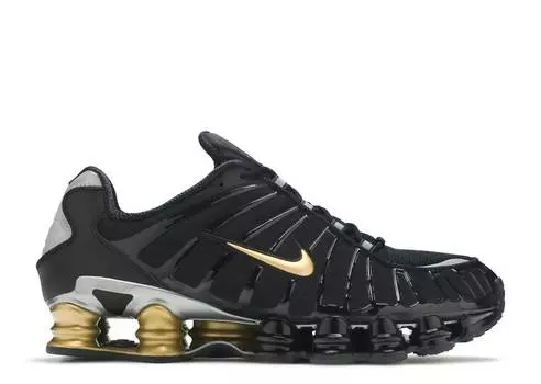 Кроссовки Nike NEYMAR JR. X SHOX TL 'BLACK GOLD', черный