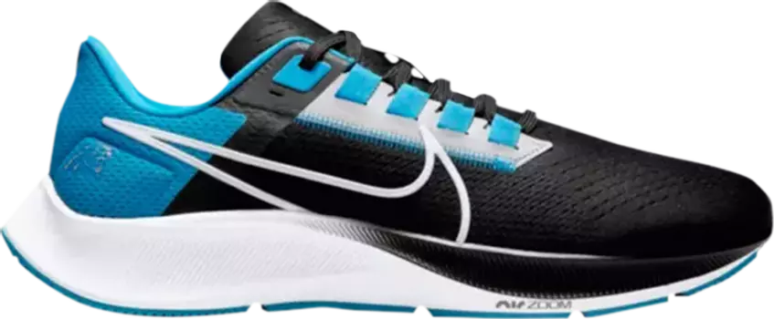 Кроссовки Nike NFL x Air Zoom Pegasus 38 'Carolina Panthers', черный