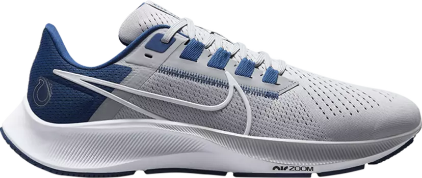 Кроссовки Nike NFL x Air Zoom Pegasus 38 'Indianapolis Colts', серый