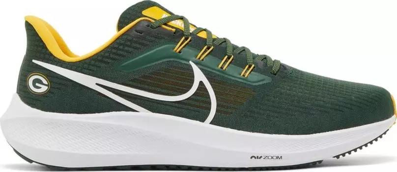 Кроссовки Nike NFL x Air Zoom Pegasus 39 'Green Bay Packers', зеленый
