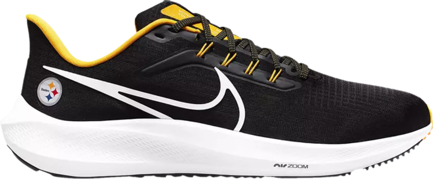 Кроссовки Nike NFL x Air Zoom Pegasus 39 'Pittsburgh Steelers', черный