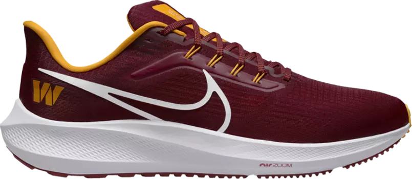Кроссовки Nike NFL x Air Zoom Pegasus 39 'Washington Commanders', красный