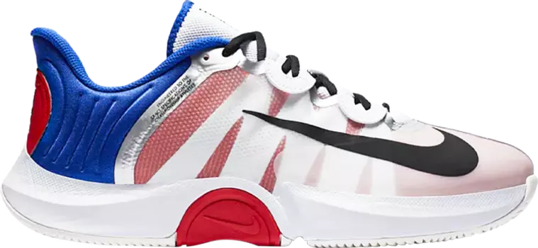 Кроссовки Nike NikeCourt Air Zoom GP Turbo 'White Racer Blue', белый