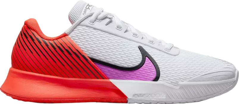 Кроссовки Nike NikeCourt Air Zoom Vapor Pro 2 'White Picante Fuchsia', белый