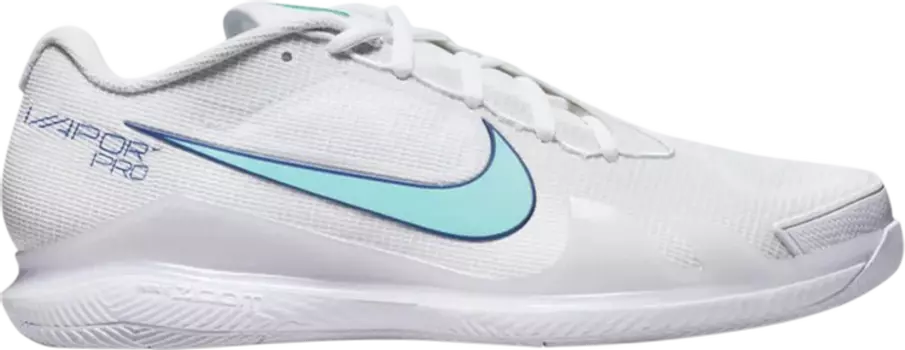Кроссовки Nike NikeCourt Air Zoom Vapor Pro 'White Dynamic Turquoise', белый