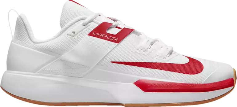 Кроссовки Nike NikeCourt Vapor Lite 'White University Red', белый