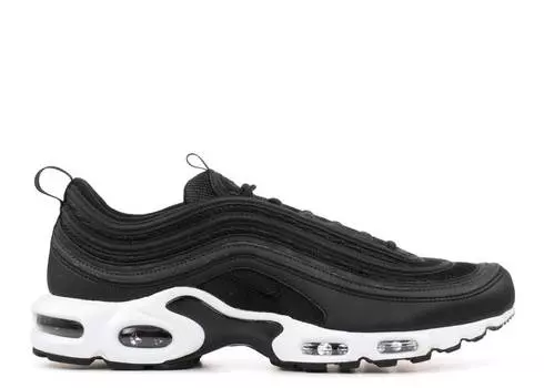 Кроссовки Nike NIKELAB AIR MAX PLUS/97 'BLACK WHITE', черный