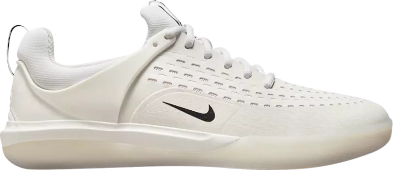 Кроссовки Nike Nyjah 3 SB 'White Black', кремовый