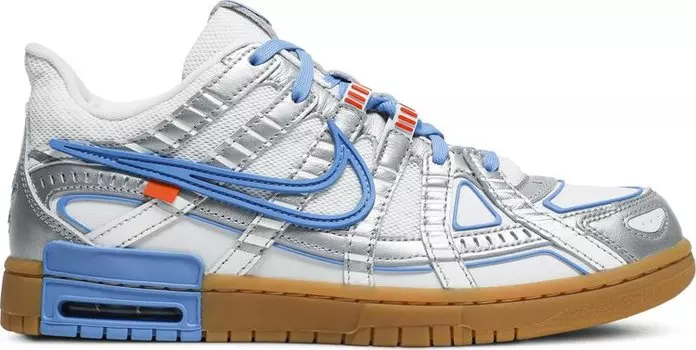 Кроссовки Nike Off-White x Air Rubber Dunk 'University Blue', синий