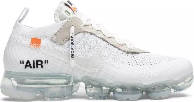 Кроссовки Nike Off-White x Air VaporMax 'Part 2', белый