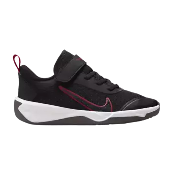 Кроссовки Nike Omni Multi-Court PS Black Gym Red, черный