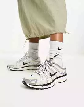 Кроссовки Nike P-6000 Unisex, бежевый/черный