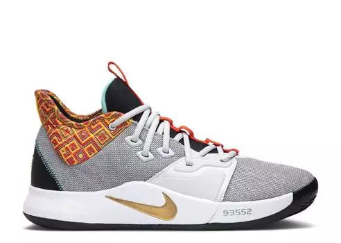 Кроссовки Nike PG 3 EP 'BLACK HISTORY MONTH', платиновый