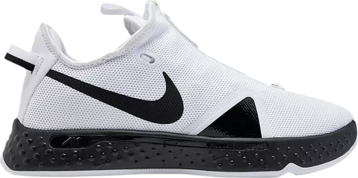 Кроссовки Nike PG 4 TB 'White Black', белый