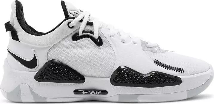 Кроссовки Nike PG 5 TB 'White Black', белый