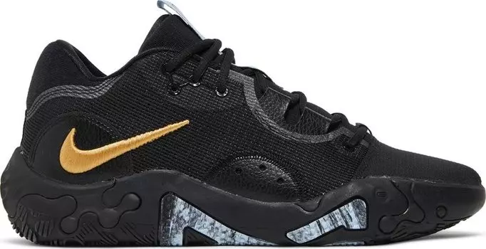 Кроссовки Nike PG 6 'Black Metallic Gold', черный