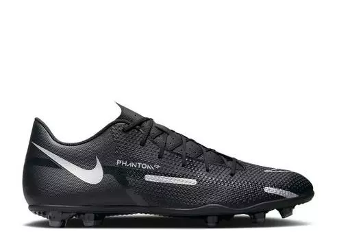 Кроссовки Nike PHANTOM GT2 CLUB MG 'BLACK METALLIC SILVER', черный