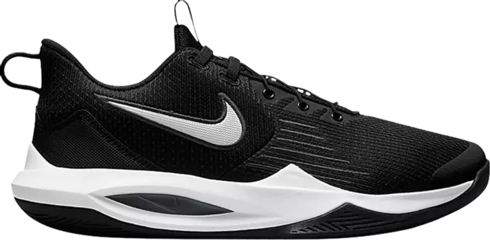 Кроссовки Nike Precision 5 FlyEase 'Black White', черный