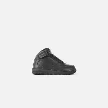 Кроссовки Nike PS Air Force 1 Mid, цвет Triple Black