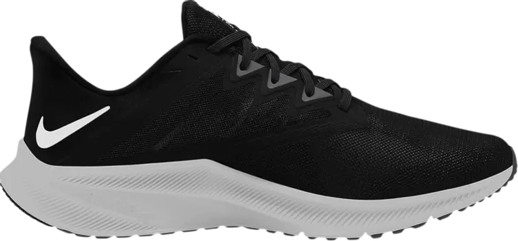 Кроссовки Nike Quest 3 Extra Wide 'Black Iron Grey', черный