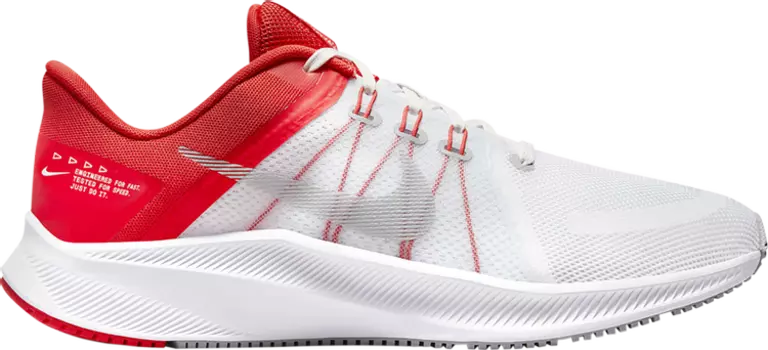 Кроссовки Nike Quest 4 'White Chile Red', белый
