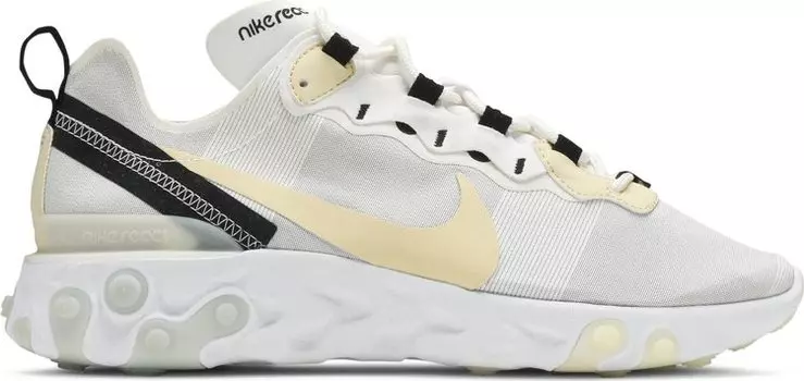 Кроссовки Nike React Element 55 'Soft Yellow', желтый
