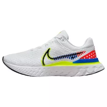 Кроссовки Nike React Infinity Run Flyknit 3 Premium, белый/желтый