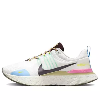 Кроссовки Nike React Infinity Run Flyknit 3 'Sail Pinksicle Earth', Белый