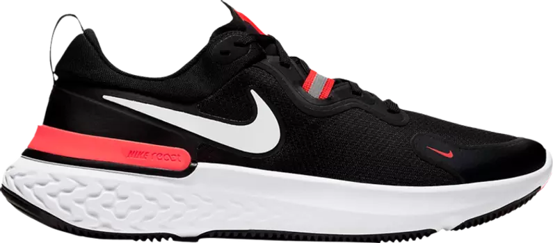 Кроссовки Nike React Miler 'Laser Crimson', черный