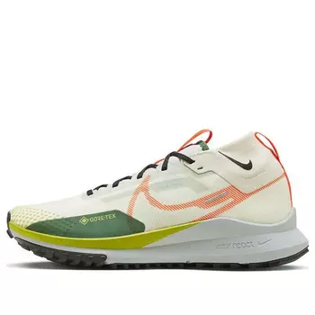 Кроссовки Nike React Pegasus Trail 4 GTX 'Coconut Milk Safety Orange Green', Белый