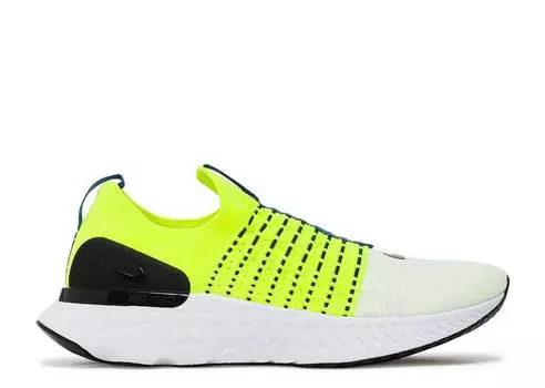 Кроссовки Nike REACT PHANTOM RUN FLYKNIT 2 'WHITE YELLOW',