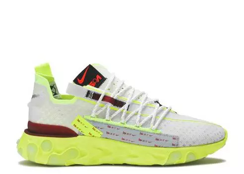 Кроссовки Nike REACT WR ISPA 'PLATINUM VOLT', платиновый