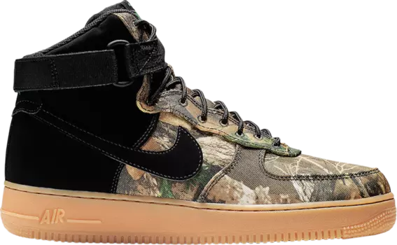 Кроссовки Nike Realtree x Air Force 1 High 'Brown Camo', коричневый