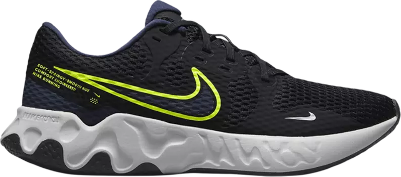 Кроссовки Nike Renew Ride 2 'Black Volt', черный
