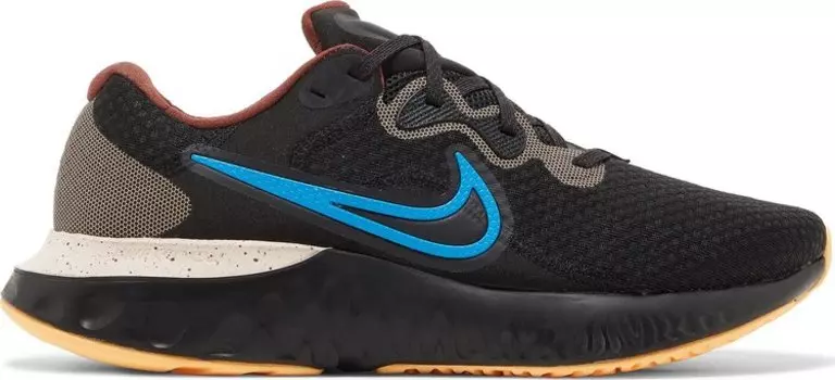 Кроссовки Nike Renew Run 2 'Black Photo Blue', черный