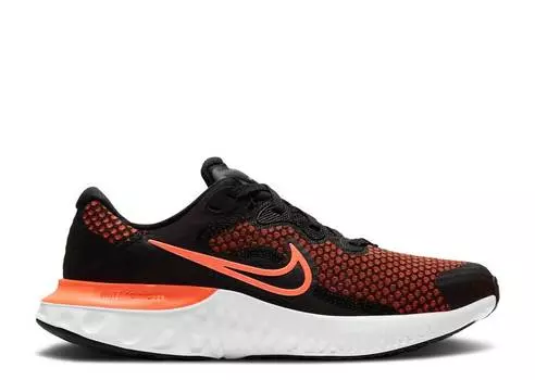 Кроссовки Nike RENEW RUN 2 GS 'BLACK HYPER CRIMSON', черный