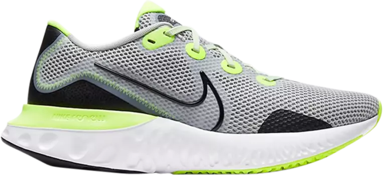 Кроссовки Nike Renew Run 'Grey Fog Volt', серый