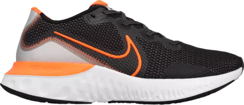 Кроссовки Nike Renew Run 'Total Orange', черный