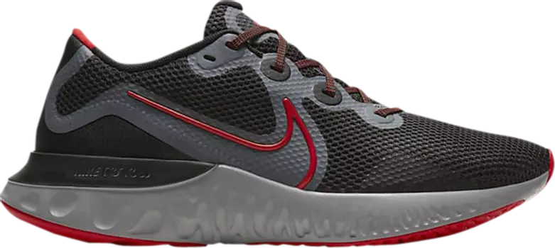 Кроссовки Nike Renew Run 'Black University Red', черный