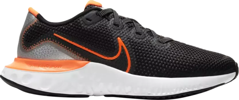 Кроссовки Nike Renew Run GS 'Total Orange', черный