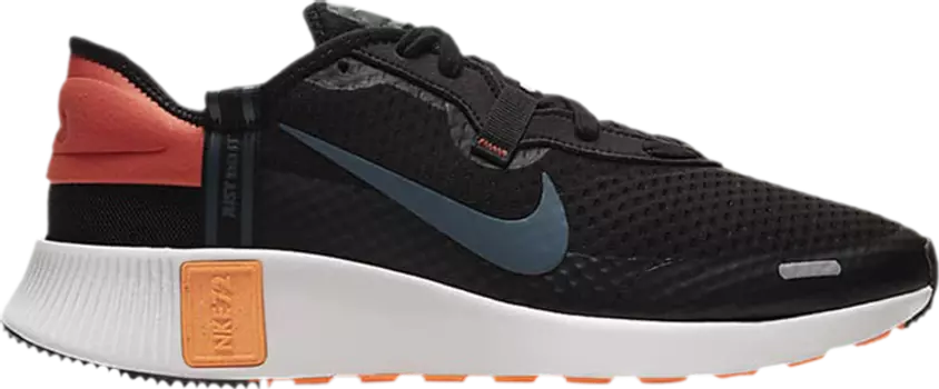Кроссовки Nike Reposto 'Black Mantra Orange', черный
