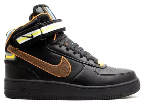 Кроссовки Nike RICCARDO TISCI X AIR FORCE 1 MID SP 'BLACK', черный
