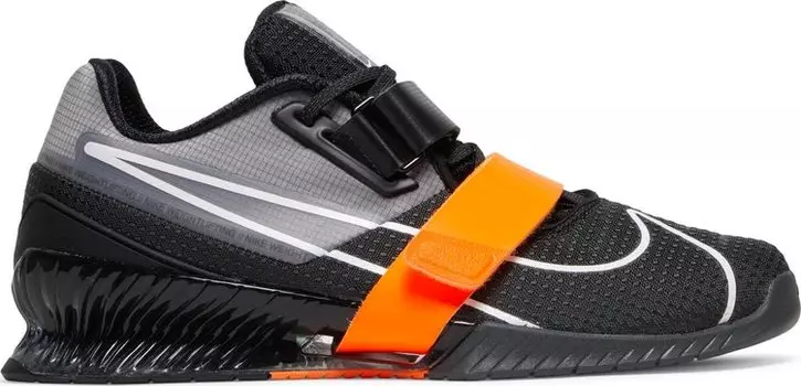 Кроссовки Nike Romaleos 4 'Anthracite Orange', черный