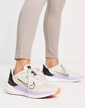 Кроссовки Nike Running Air Winflo 9 из камня