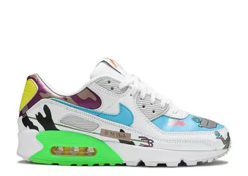 Кроссовки Nike RUOHAN WANG X AIR MAX 90 FLYLEATHER,