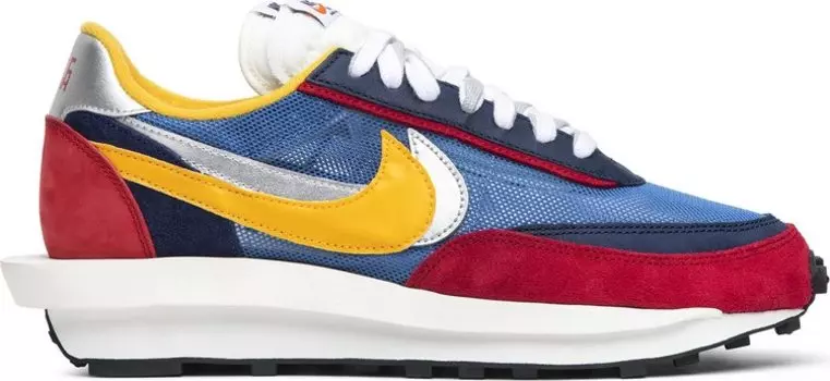 Кроссовки Nike sacai x LDWaffle 'Varsity Blue', синий