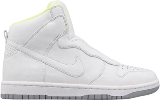 Кроссовки Nike Sacai x Wmns NikeLab Dunk High, белый
