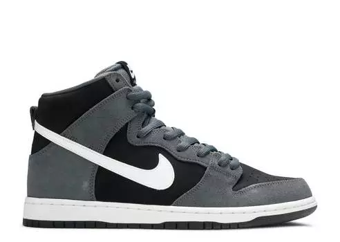 Кроссовки Nike SB DUNK HIGH PRO 'DARK GREY', серый