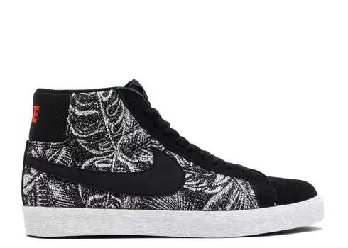 Кроссовки Nike SB ZOOM BLAZER 'LEOPARD', черный