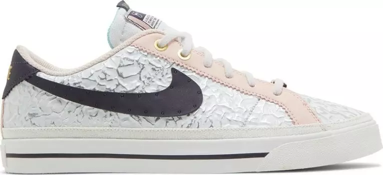 Кроссовки Nike Serena Williams Design Crew x Wmns Court Legacy 'White Pale Coral', белый